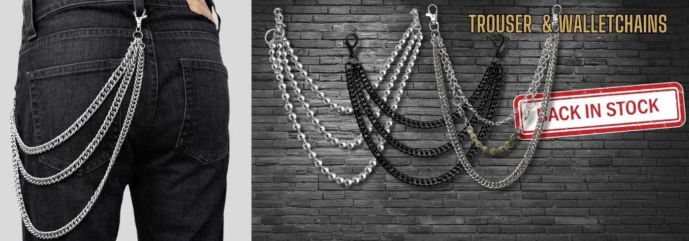 Trouser Chains – Top Sellers & New Styles! Now available again – Click here to discover the full selection!