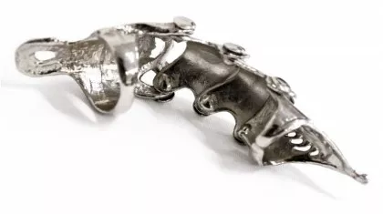 Gelenk Fingerring Reptil
