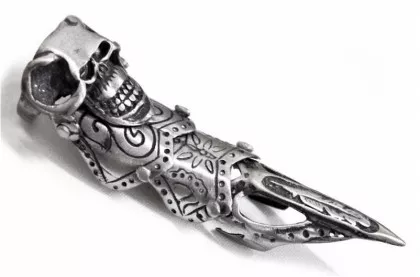 Gelenk Fingerring Totenkopf