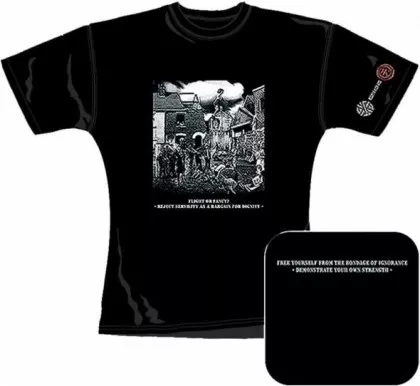 Official Merch. Girlie - Crass - Feeding Of The 5000