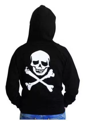 Gothic Hoodie - Skulls