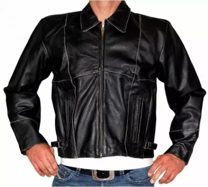 Lederjacke
