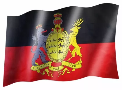 Königreich Württemberg - Fahne