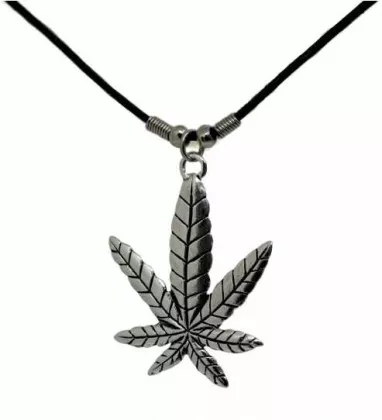 Necklace Hemp Leaf