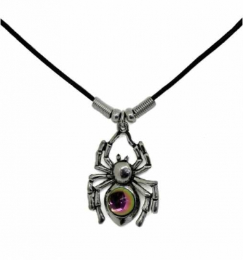 Necklace with Spider Pendant