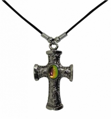 Halskette gotisches Kreuz