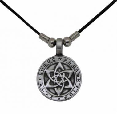 Necklace with Star Tribal Pendant