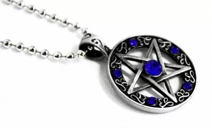 Halskette Pentagramm