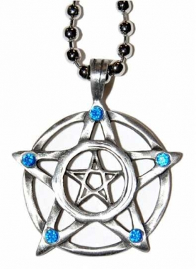 Gothic Halskette Pentagramm