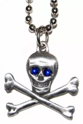 Gothic Halskette Totenkopf