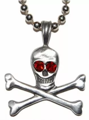 Gothic Halskette Totenkopf