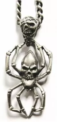 Halskette Spinne