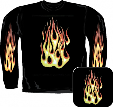 Sweatshirt - Große Flamme