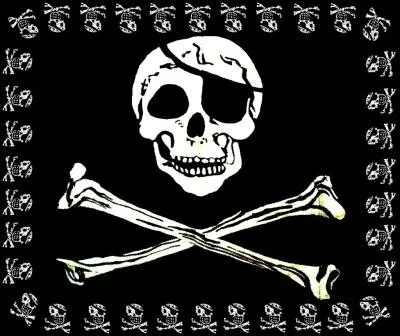 Baumwolltuch Totenkopf