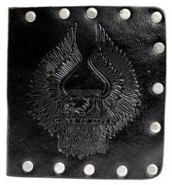 Realleather Biker Wallet - Live To Ride
