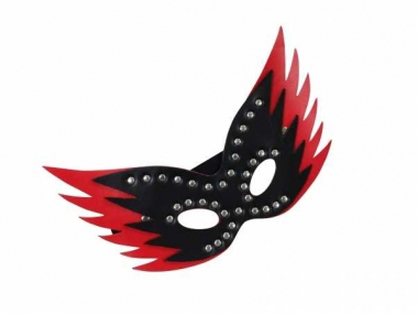 Venezianische Maske - Schwarz