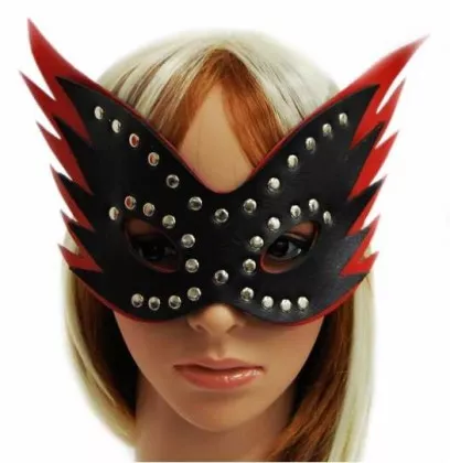 Venezianische Maske - Schwarz