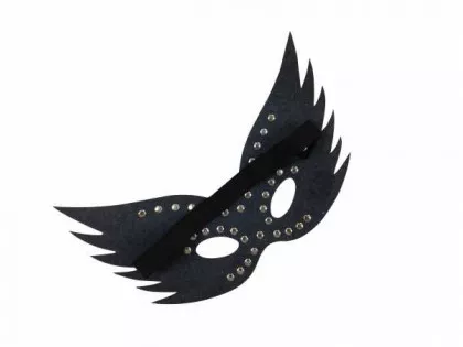Venezianische Maske - Weiß
