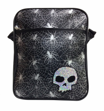 Spider Shopping Bag in Black