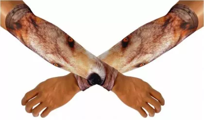 Armtattoo - Wolf