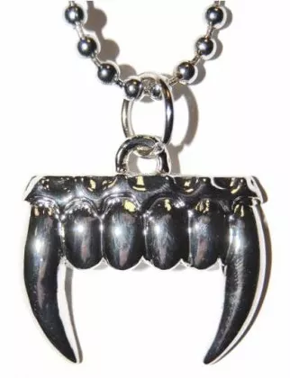 Gothic Halskette Vampire Gebiss