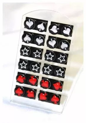 SOHR 004 - Ear Studs / Stars & Spades