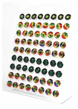 SOHR 021 - Ohrstecker Set / Leafs