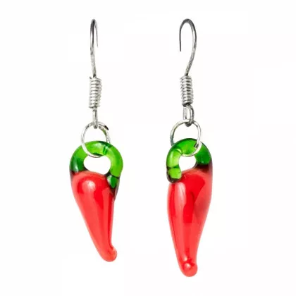 SOHR 024 - Ohrstecker Set / Red Peperoni