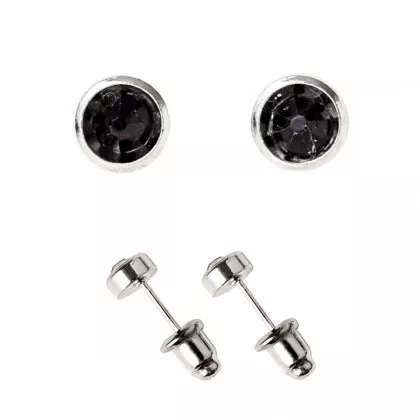 SOHR 043 - Ohrstecker Set / Schwarz
