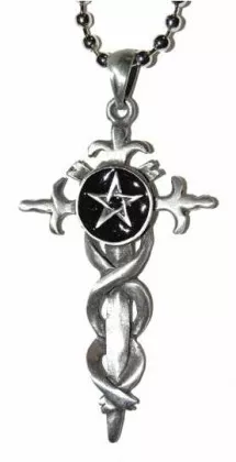 Gothic Halskette Kreuz