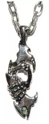 Halskette Skeletthand