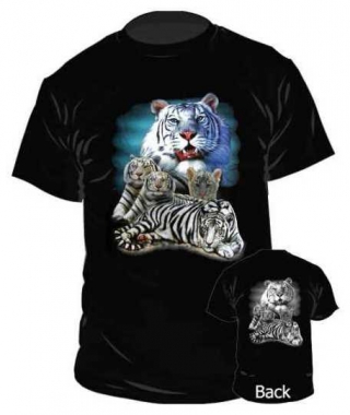 Kinder T-Shirt - White Tiger's Breed