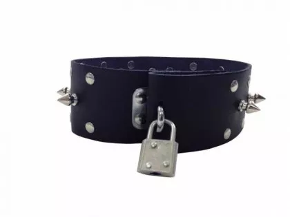 Leather Neckband - Killer Studs