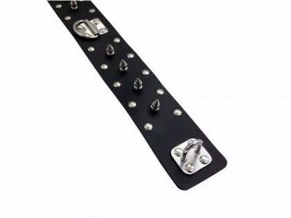 Leather Neckband - Killer Studs