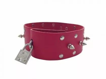 Lederhalsband - Killernieten