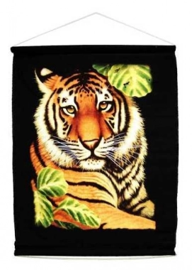 Textile Poster Jungle Tiger
