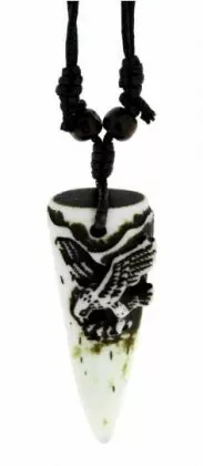 Gothic Halskette fliegender Adler