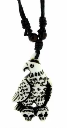 Gothic Halskette Der Adler ist gelandet
