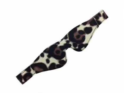 Peitschen Set - Leopardenmuster - Gelb