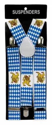 Hosenträger Bayern-Wappen