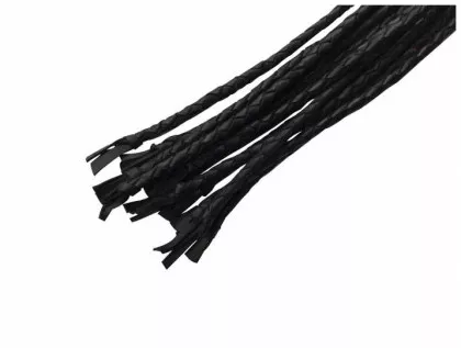 Leder Flogger mit 12 Riemen