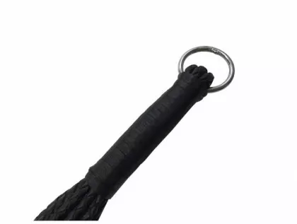 Leder Flogger mit 12 Riemen