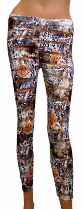 Leggings Blumenmuster