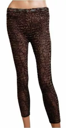 Leggings Leopardenmuster