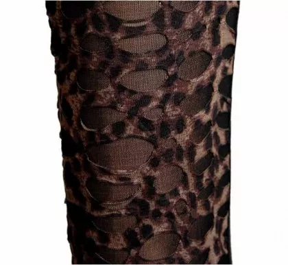 Leggings Leopardenmuster