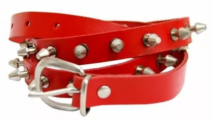 Gürtel Rot - 1 R. Killernieten