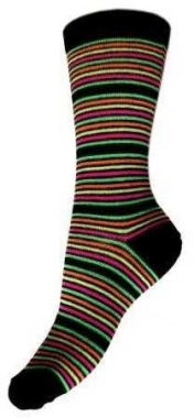 SSOC 001 - Ankle Socks - Multi Colour Stripes