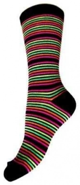 SSOC 002 - Ankle Socks - Multi Colour Stripes
