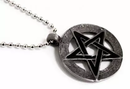 Halskette Pentagramm