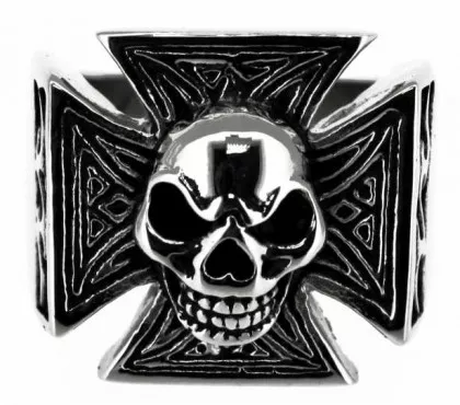 Eisernes Kreuz Mit Totenkopf